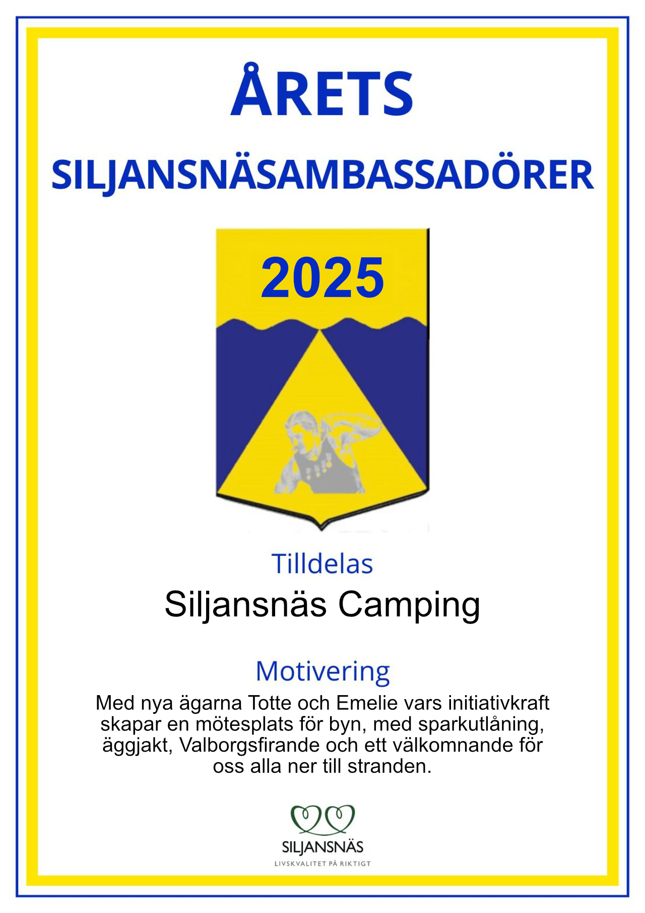 ÅRETS SILJANSNÄSABASSADÖRER 2024 - 1