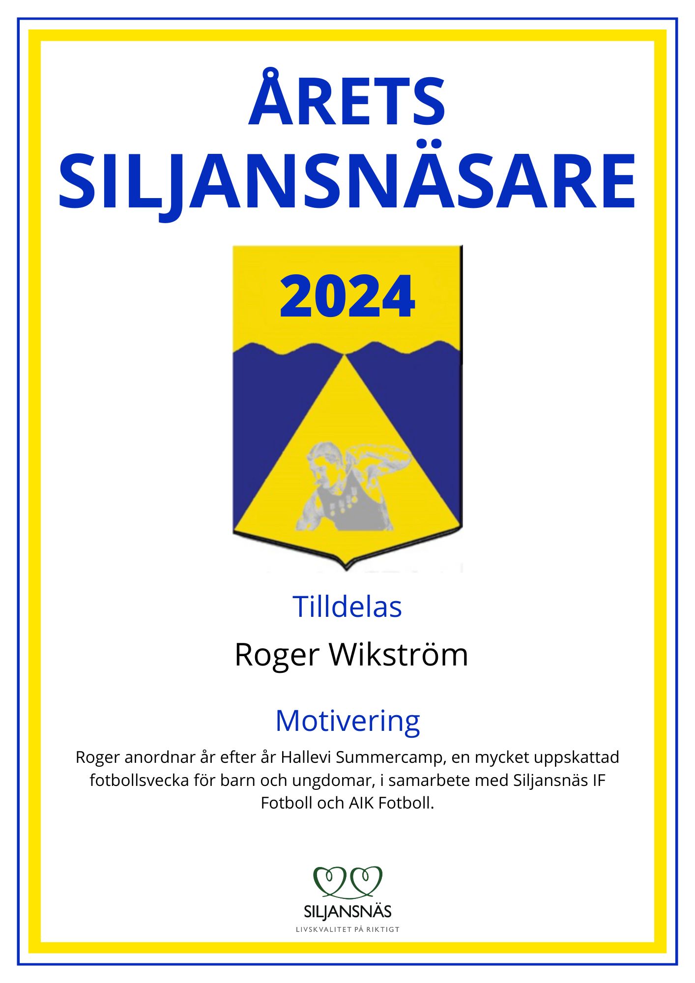 ÅRETS SILJANSNÄSARE 2024