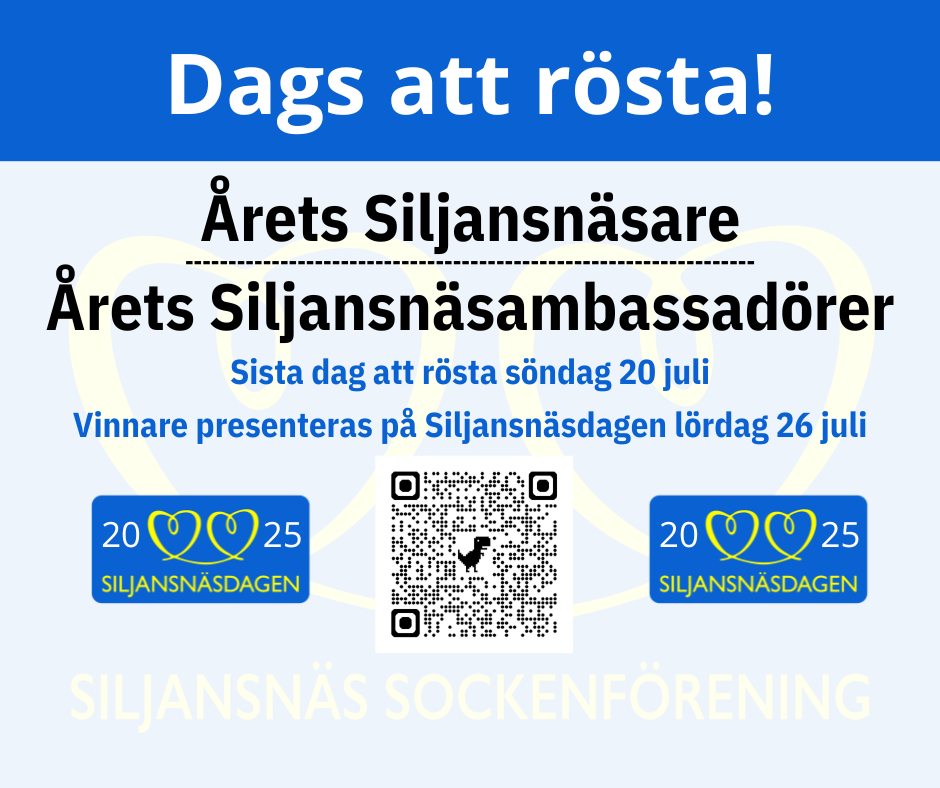 Dags att rösta 2025 med QR-kod
