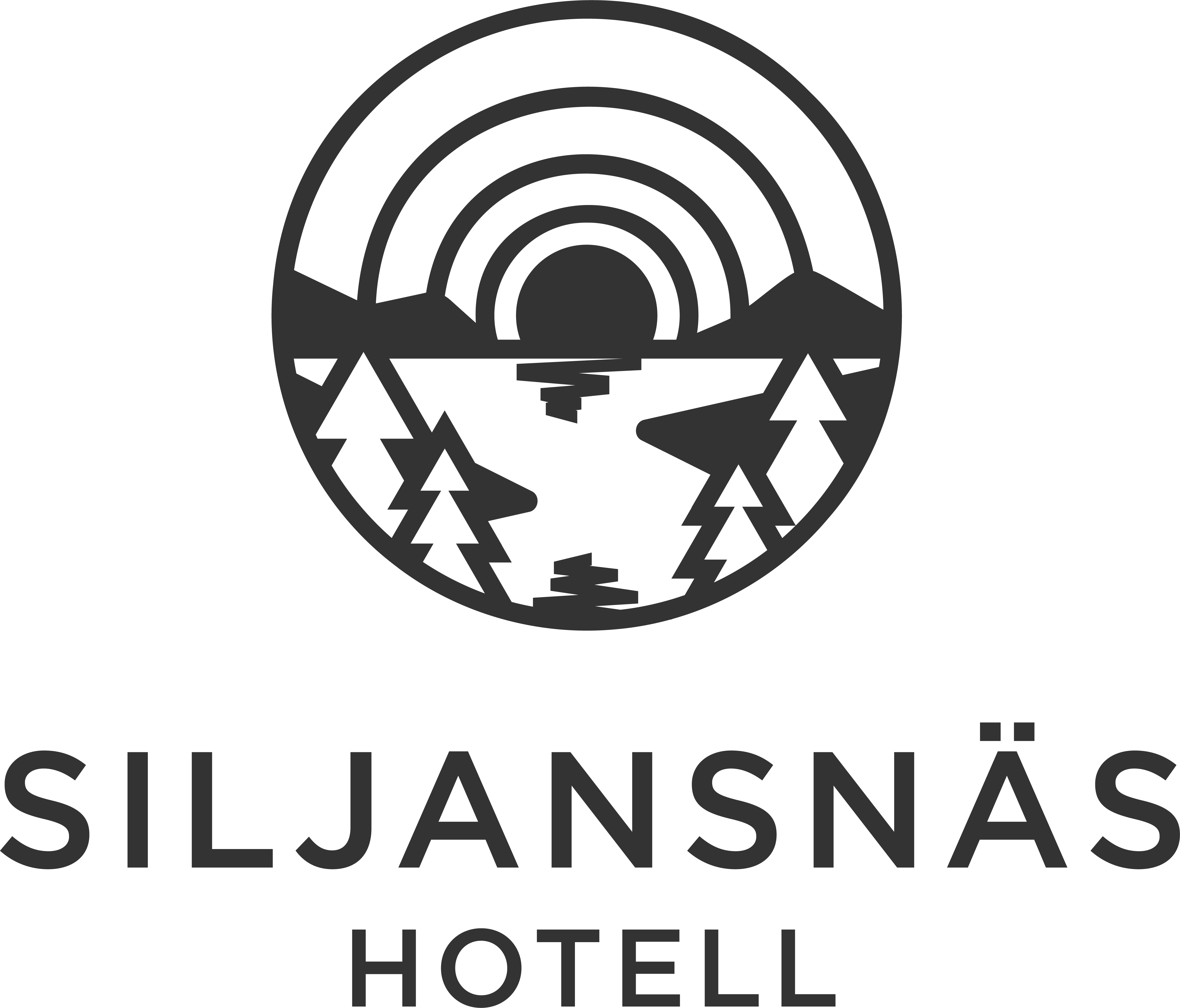 Siljansnäs Hotell - Logotyp Dark