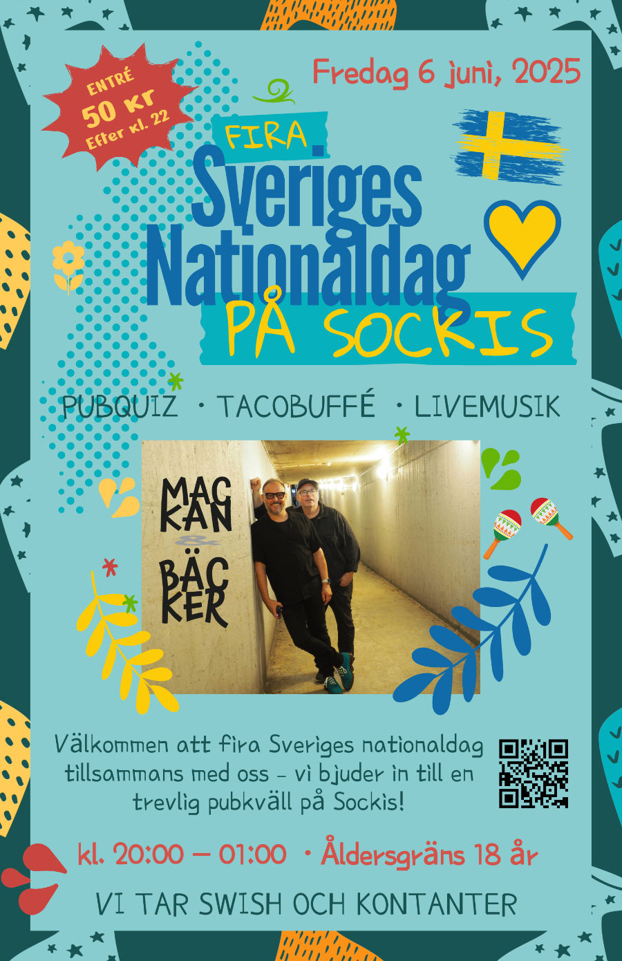 Fira Sveriges nationaldag på Sockis!