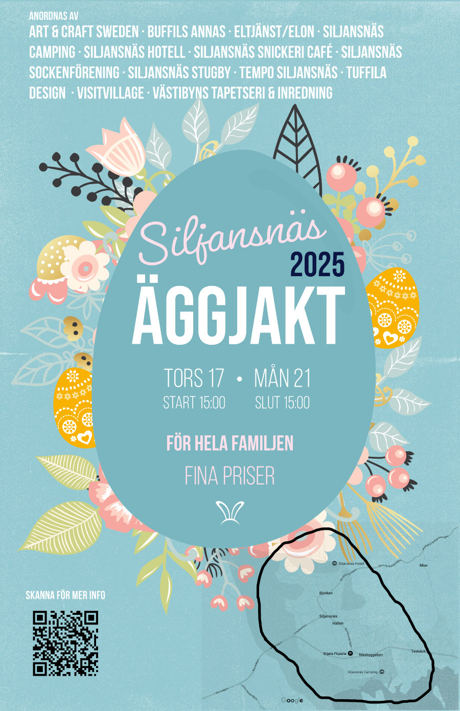 Siljansnäs äggjakt 2025