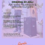 AW med musikquiz och burgare i Gamla Macken