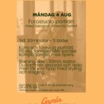 Fotostudio porträtt i Gamla Macken
