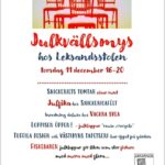 Julkvällsmys hos Leksandsstolen